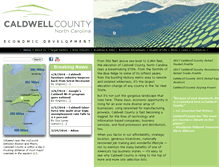 Tablet Screenshot of caldwelledc.org